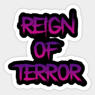 Reign of Terror Death Metal Design Sticker